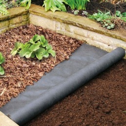 Sodo agrotekstilė 1,5 x 8 m juoda