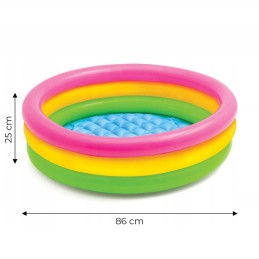 Intex Rainbow Pool 86x25cm 58924