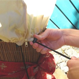 Gobtuvas pagamintas iš austo katės felikso aukštis 125x plotis 120cm