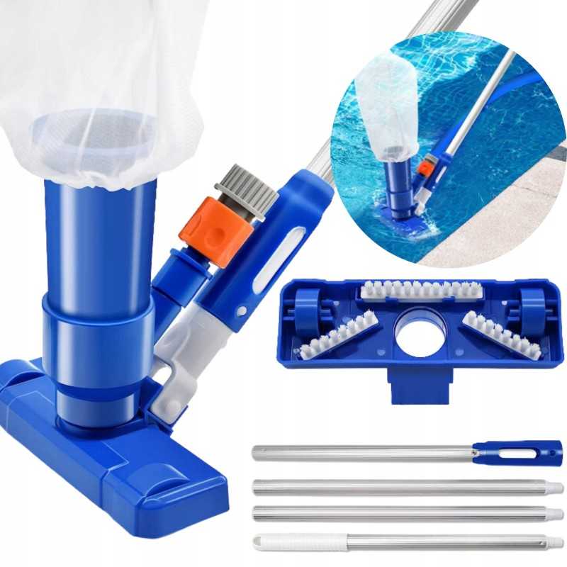 Dulkių siurblių rinkinys baseinų valymui, tinklelis