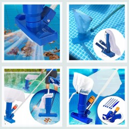 Dulkių siurblių rinkinys baseinų valymui, tinklelis