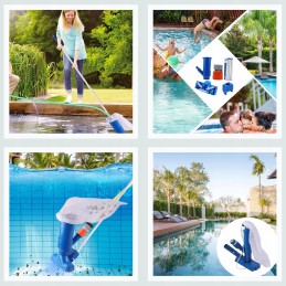 Dulkių siurblių rinkinys baseinų valymui, tinklelis