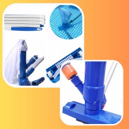 Dulkių siurblių rinkinys baseinų valymui, tinklelis