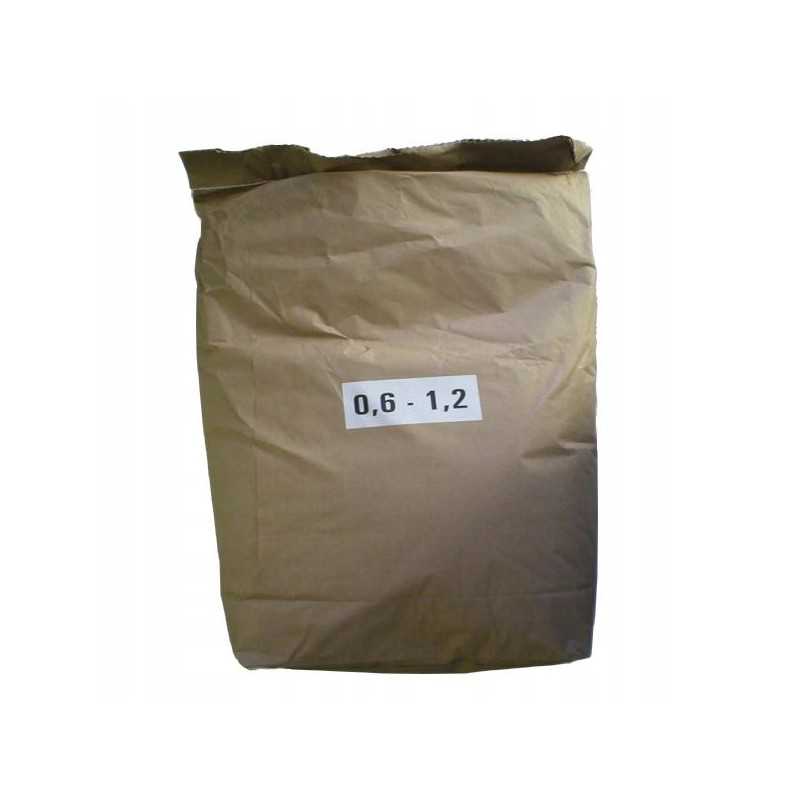 Smėlis smėlio filtrui 0 6 1 2mm 25 kg
