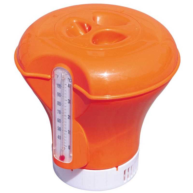 Cheminių medžiagų dozatoriaus plūdinis termometras bestway 58209