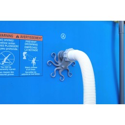 Baseino vamzdžių atrama intex bestway baseino vamzdžiams su 32x38 redukcijos adapteriu