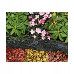 Sodo audinio smeigtukai 20 cm su žiedu 10 vnt.