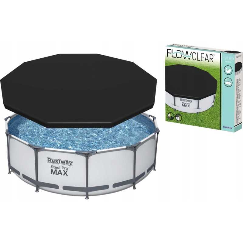 Bestway 58036 rėmo baseino danga 305cm 10ft