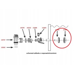 Prijungimo koštuvo jungtis 32mm koštuvas baseinams, Bestway baseino siurblio žarnos