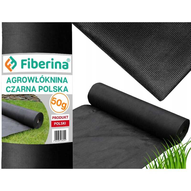 ✨ Agrotekstilės mulčiavimas juodas 0,5x50m 50g