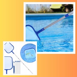 Tinklelis, baseino valymo filtras, nusileidimo tinklelis, sūkurinės vonios kolektorius, baseino lazda