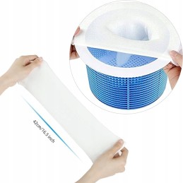 Baseino skimerio filtro dangtelio kojinės, 20 komplektas