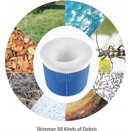 Baseino skimerio filtro dangtelio kojinės, 20 komplektas