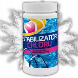 Chloro stabilizatorius 1kg baseino cheminės medžiagos chloro gamix baseino vandeniui nemokamai