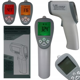 LED infraraudonųjų spindulių bekontaktis termometro pirometras