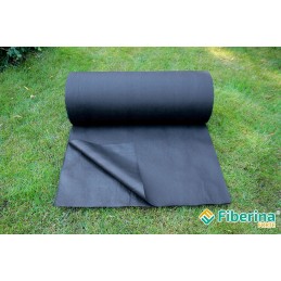 🌟_xDF1F_ stora agrotekstilė juoda fiberina forte premium 1,6x10m 80g Lenkija