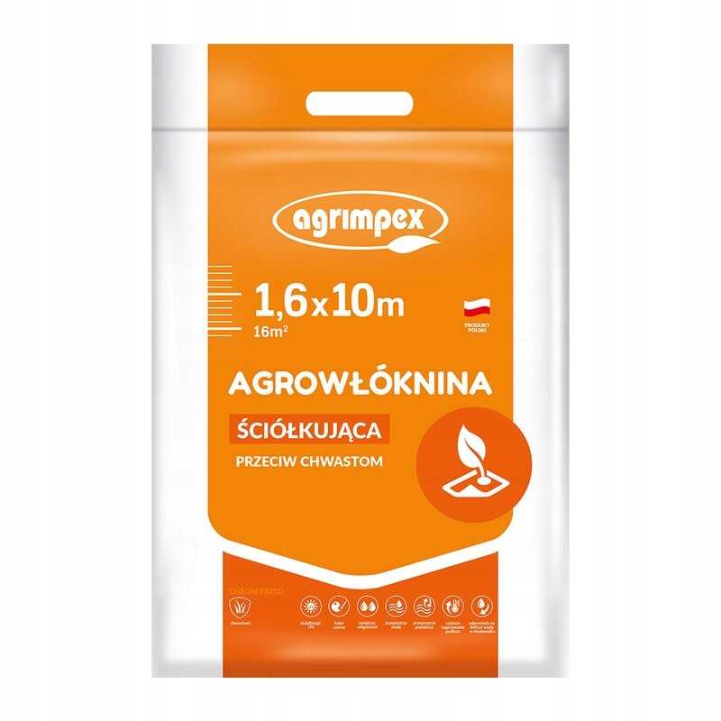 Pomėgis agrotekstilės mulčiavimas nuo piktžolių 1,6x10 - agrimpex