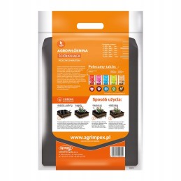 Pomėgis agrotekstilės mulčiavimas nuo piktžolių 1,6x10 - agrimpex