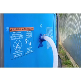 2x baseino vamzdžio atrama intex bestway oe 32 mm baseino vamzdžio žarnos laikiklis