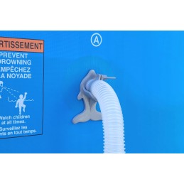 2x baseino vamzdžio atrama intex bestway oe 32 mm baseino vamzdžio žarnos laikiklis