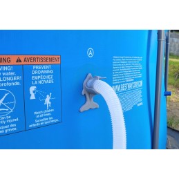 2x baseino vamzdžio atrama intex bestway oe 32 mm baseino vamzdžio žarnos laikiklis