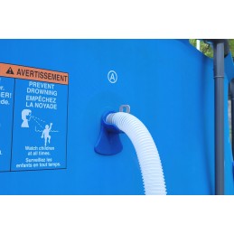 2x baseino vamzdžio atrama intex bestway oe 32 mm baseino vamzdžio žarnos laikiklis