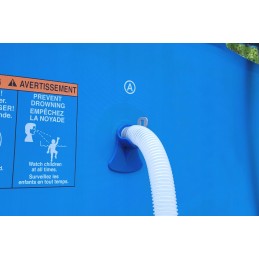 2x baseino vamzdžio atrama intex bestway oe 32 mm baseino vamzdžio žarnos laikiklis