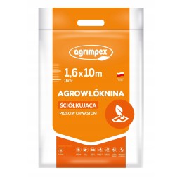 Pomėgis agrotekstilės mulčiavimas nuo piktžolių 1,6x10 - agrimpex