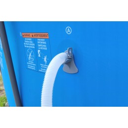 2x baseino vamzdžio atrama intex bestway oe 32 mm baseino vamzdžio žarnos laikiklis