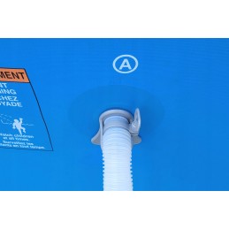 2x baseino vamzdžio atrama intex bestway oe 32 mm baseino vamzdžio žarnos laikiklis