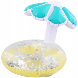 Komplektas baseino laikiklis stovas gėrimai gėrimas alaus sunshine vakarėlis palmė 4x