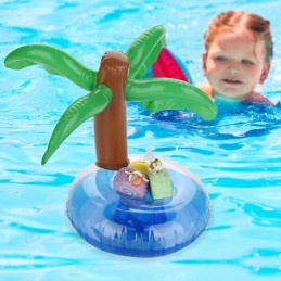 Komplektas baseino laikiklis stovas gėrimai gėrimas alaus sunshine vakarėlis palmė 4x