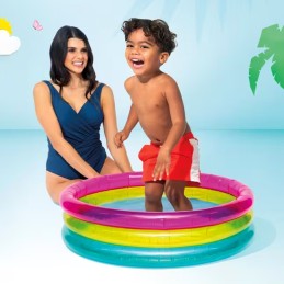 Pripučiamas vaikiškas baseinas vaikams, sodo vaikų baseinas intex oe 86 cm