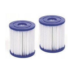 Filtro tipas ir kasetė siurbliui 1249 lh 2 vnt bestway 58093