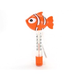 Plaukiojantis termometras, sveriantis 21 cm žuvį klouną