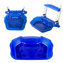 Foot Washer Universal Pool Bowl Bathtub Blue