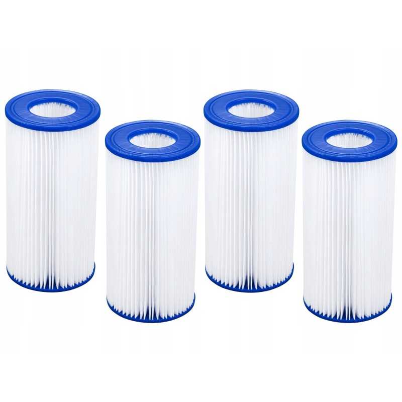 4 x Bestway Type III filtrų rinkinys, skirtas 2006 m. 3028 5678 LH siurbliams
