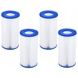 4 x Bestway Type III filtrų rinkinys, skirtas 2006 m. 3028 5678 LH siurbliams