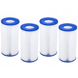 Bestway 4x tipo III filtras baseino siurbliui 2006 3028 5678 lh 4 vnt.