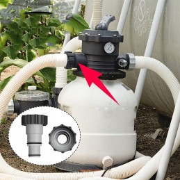 2 vnt redukcijos jungtys siurbliams žarnoms ir baseinams