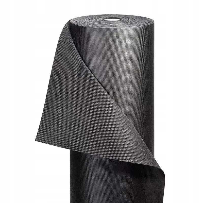 Juoda nuo piktžolių agrotekstilė, plotis 80 cm