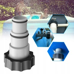 Adapteris intex baseino siurbliui, žarnoms, adapteris x2