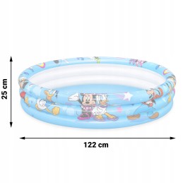 Pripučiamas baseinas vaikams 122x25cm mickey bestway disney
