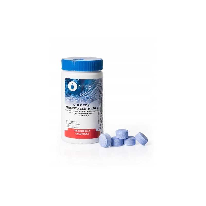 Chloras, daugiafunkcinės tabletės, chemikalai baseinams, 1 kg