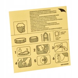 Baseino plūdės 10 vnt 6 5x6 5 cm