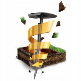 agrimpex agrotekstilės smeigtukai, juodi, 100 vnt.