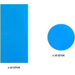 Lipnūs mėlyni remontiniai pleistrai