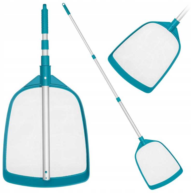 Baseino valymo tinklas žvejybai, lazdų rinkinys 163cm bestway