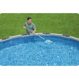 Baseino valymo tinklas žvejybai, lazdų rinkinys 163cm bestway