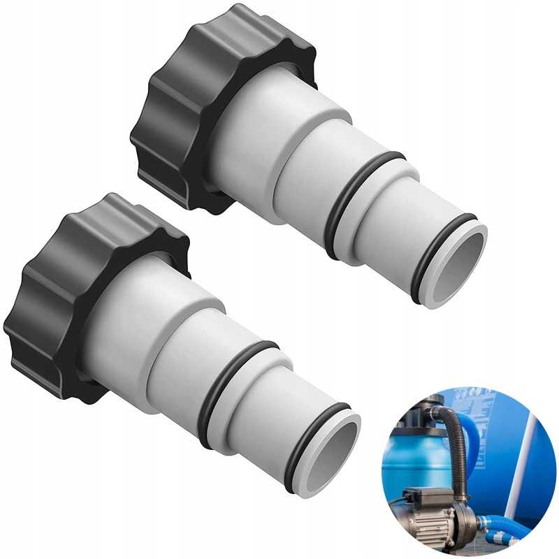 Adapterio žarnos jungtys intex baseino siurbliui, 2 vnt